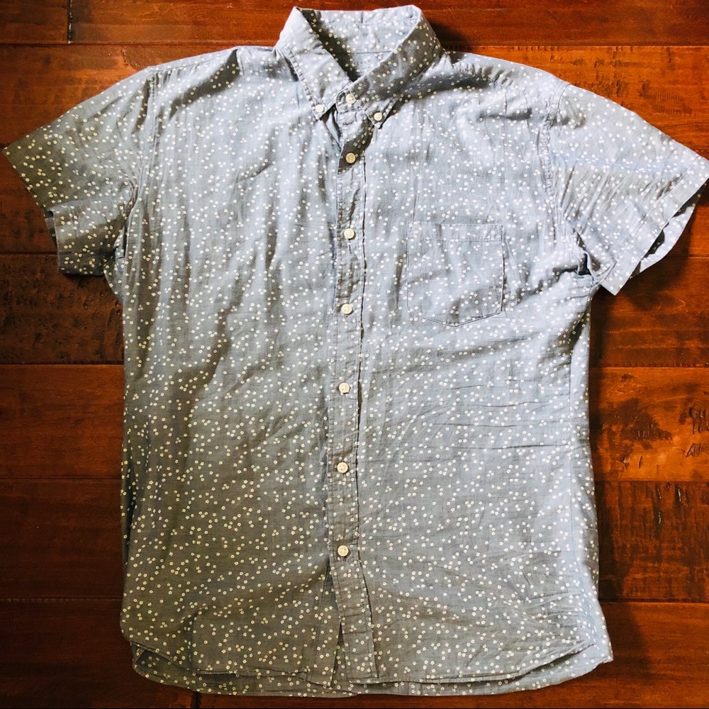 J.Crew Men’s Short Sleeve Button Up